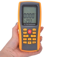 Digital LCD Anemometer Tachometer With USB Wind Speed Measurement GM8902 Air Flow Tester Air Temperature Meter 2024 - buy cheap