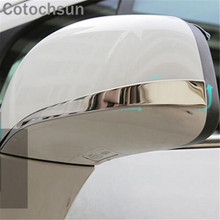 Cotochsun 2pcs/set Car styling Rearview Mirror Decoration Sticker case For Opel Mokka Buick Encore 2013-2017 2024 - buy cheap