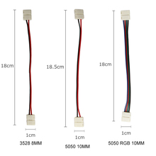 1 шт. RGB RGBW WS2811 2812 Светодиодная лента соединитель solderless PCB к PCB кабель адаптер разъем провода для 5050 5630 Светодиодные полосы света 2024 - купить недорого