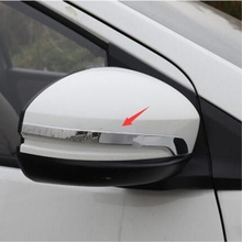 For Honda City 2014-2017 ABS Chrome Side Rearview Mirror Strip Molding Cover car Accessories car styling 2pcs 2024 - buy cheap