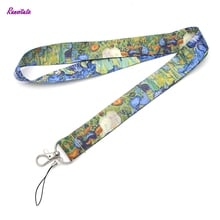 Ransitute van gogh-cordão para telefone celular r0017, correias para telefone móvel, identificação, distintivo, usb, alças para pescoço 2024 - compre barato