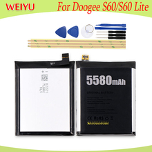 5580mAh Для Doogee S60 Батарея запасные батареи для мобильного телефона высокого качества Для Doogee S60 Lite + Инструменты 2024 - купить недорого