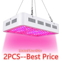 2PCS LED Grow Light 1000W Full Spectrum Plant Lamp For Medical Flower Vegetative Indoor Greenhouse Tent Wholesale 2024 - buy cheap