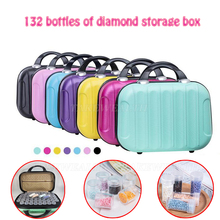132 Bottles Diamond Painting Cross Stitch Accessories Tool Box Container Diamond Storage Full Square 5D Embroidery Mosaic 2024 - buy cheap
