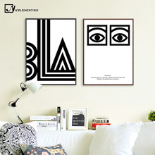 Trippy Eye Abstract Vintage Poster Prints Black White Minimalist Wall Art Canvas Painting Picture Nordic Decoration Home Decor 2024 - buy cheap