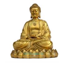 Grande estátua de buda amitabha em bronze sakyamuni gautama amitabha, figura de 10 "h 2024 - compre barato