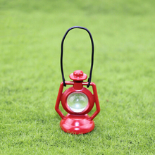 1: 12 Miniature Dollhouse Red Kerosene Oil Lamp For Blyth BJD Doll Furniture Toys For Kids Children 2024 - buy cheap