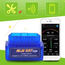 Original Mini Portable ELM327 V2.1 OBD2 II Bluetooth-compatible Diagnostic Car Auto Interface Scanner   ABS Diagnostic Tool 2024 - buy cheap