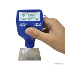 Paint Coating Thickness Tester 0-2000 0.1 Fe NFe Probe Gauge LS220 for Auto Car 2024 - buy cheap