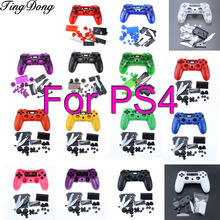 For Sony Playstation 4 PS4 Old Version Gamepad Controller Transparent Clear Front Back Housing Shell Case Cover 2024 - buy cheap