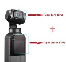 Sunnylife for Osmo DJI Osmo Pocket Screen Film Camera Lens Protective Film for DJI OSMO Pocket Gimbal Accessories 2024 - buy cheap
