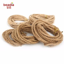 Hot!! 5M /bag wide 2 4 6 MM Multi-stranded Natural hemp rope  For DIY Scrapbooking Florists Craft Decoration 2024 - buy cheap