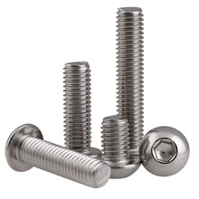 1000pcs/lot M2*8 Bolt A2-70 ISO7380 Button Head Socket Screw/Bolt SUS304 Stainless Steel M2X8mm 2024 - buy cheap