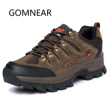 GOMNEAR Summer Outdoor Hiking Sneakers for Men Camel Hiking Shoes Mountain Trekking Shoes Hunting Tourism Tactical Boots Male 2024 - buy cheap