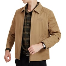 Autumn Jacket Men Military Jackets And Coats Male Outwear Pure Cotton Men Windbreaker Multi-Pockets Chaqueta Hombre M-4XL 2024 - buy cheap