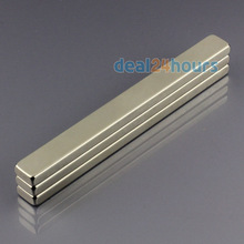 OMO Magnetics 3pcs N50 Super Strong Block Cuboid Neodymium Magnets 100 x 10 x 5mm Rare Earth 2024 - buy cheap
