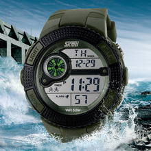 2019 nova marca skmei esportes relógios moda led digital para homens militar relógio de mergulho natação ao ar livre feminino relógios de pulso 1027 2024 - compre barato