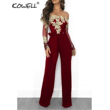 2019 New Style Fashionable Women Jumpsuit Long Sleeve Sexy Women Skinny Jumpsuits Rompers Off Shoulder Long Playsuits Overalls 2024 - buy cheap