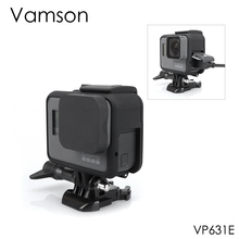 Vamson-carcasa protectora de marco para Gopro, accesorios para Hero7, 6, 5, negro, 7, Plata/blanco, VP631 2024 - compra barato
