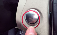 Наклейка на кольцо с кнопкой запуска двигателя, украшение для Mercedes Benz A B C E GLC GLK ML GL CLA GLA CLS Class 2024 - купить недорого