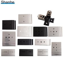 35mm DIN Rail fixed clamp fasten clip PLC clip switchboard exchange board Clamp 2024 - buy cheap