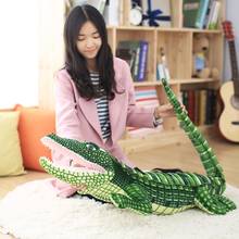 New Arrival Big Size Simulation Crocodile Plush Toys Stuffed Animals floor doll Kids Toy Cushion Pillow  birthday holiday Gifts 2024 - buy cheap