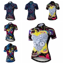 New 2021 Summer Cycling Jersey Shirt Women Team Bicycle Clothing Ropa Ciclismo Quick Dry mtb Bike Jersey Maillot Ciclismo 2024 - buy cheap