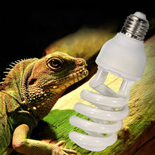 E27 5,0 10,0 UVB 13 Вт свет для рептилии лампа УФ лампа для вивария для рептилий террариум черепаха, змея лампа для обогрева домашних животных 220в-240 2024 - купить недорого