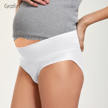 Women's Plus Size Pregnancy Brief Panties Cotton Maternity Underwear 2024 - buy cheap