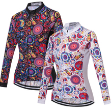 Women Cycling Jersey Long Sleeve 2021 Bicycle Shirt MTB Bike Wear Cycling Clothing Ropa Ciclismo Female Maillot Sportswear Top 2024 - buy cheap