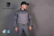 Emersongear-camisa militar Shrit de asalto de combate táctico, camisa bdu Wolf Grey EM9316 2024 - compra barato