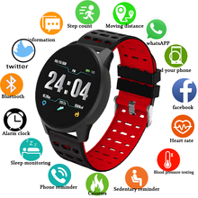 LIGE Smart Bracelet Sport Waterproof Fitness Bluetooth Connection Android ios Heart rate blood pressure monitor Pedometer Watch 2024 - buy cheap