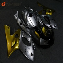 Carenados ABS para YZF600R, 1997, 1998, 1999, 2000, 2001, 2002, 2003, 2004, 2005, 2006, 2007, oro y plata, H3 2024 - compra barato