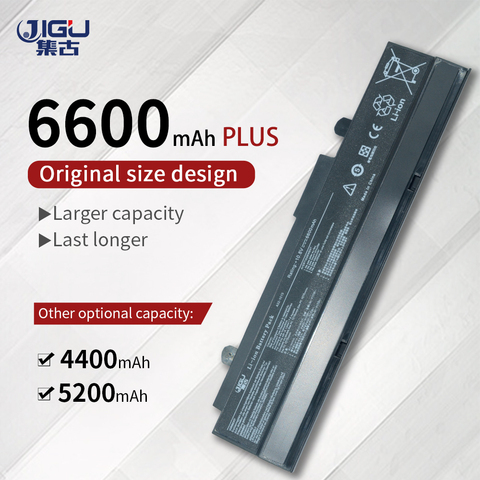 JIGU 6CELLS Laptop Battery For ASUS Eee PC 1015 1015B 1015P 1011 1016 1215 1016P R051 VX6 A31-1015 1215N A32-1015 AL31-1015 2022 - buy cheap
