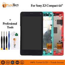 Original LCD For Sony Xperia Z3 Compact LCD Display Z3 mini LCD D5803 D5833 Touch Screen Digitizer Assembly 2024 - buy cheap