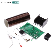 DC 12V Mini DIY Tesla Coil Kit Arc Wireless Electric Power Trans Lighting 2024 - buy cheap