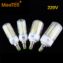 Lâmpada led e12 110v 120v, 24 30 42 64 80led, atualização de design, lampada led de vida mais longa, iluminação 1 peça 2024 - compre barato