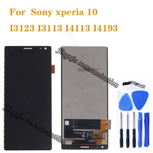 Original display for Sony Xperia 10 I3123 I3113 I4113 I4193 LCD touch screen digitizer for Sony Xperia 10 LCD repair parts 2024 - buy cheap