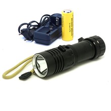 2000 Lumen CREE XML L2 linterna de buceo LED antorcha 100M bajo el agua impermeable LED linterna con cargador de batería 2024 - compra barato