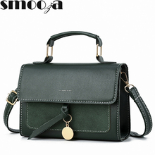 Женская кожаная сумка SMOOZA, маленькая сумка через плечо из искусственной кожи высокого качества 2024 - купить недорого
