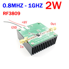 DYKB RF3809 0.8Mzh -1000MHZ 1Ghz 2W hing linearity RF power amplifier high power FOR BTS transceivers Ham Radio 2024 - buy cheap