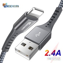 TIEGEM USB Cable For iPhone X XS MAX XR 8 7 6 5 6s S plus Cable Fast Charging Cable Mobile Phone Charger Cord Usb Data Cable 2024 - buy cheap