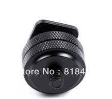 1/4 Inch Two Nut Mount Adapter For Tripod Screw And DSLR Camera Flash Hot Shoe Free Shipping 2024 - buy cheap
