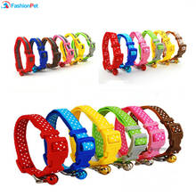 New Fashion Nylon Small Dog Collars Reflective/Dot/Star Style 2 Sizes Dog Puppy Cat Pet Necklace Collar 2024 - buy cheap