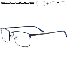 Optical Aspherical Lenses Prescription Glasses Men Full Frame Titanium Alloy Myopia Eyeglasses No screws Eyewear 2024 - buy cheap