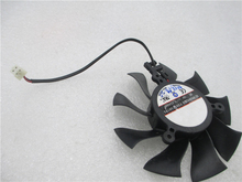 Ventilador sem escova dc para gráficos/placa de vídeo de 2 pinos fd80brim 12v, a, 75mm, 39x39x39mm 2024 - compre barato