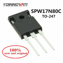 SPW17N80C3 17N80C3 SPW17N80C3W TO-247 N канал полевой транзистор 800 в 17 а 100% новый и оригинальный 2024 - купить недорого