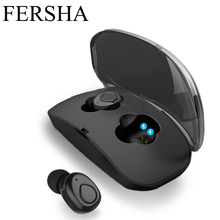 FERSHA nuevo estilo auricular Bluetooth inalámbrico auriculares 3D estéreo inalámbrico de deporte Auriculares auriculares para iphone huawei Samsung xiaomi LG 2024 - compra barato