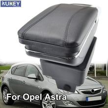 Reposabrazos giratorio para Opel Vauxhall Astra J, caja de almacenamiento, decoración, estilismo para coche, 2009, 2010, 2011 2024 - compra barato