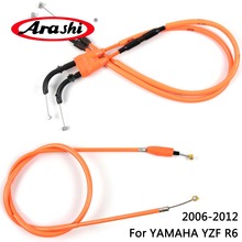 Arashi-Cable de embrague de línea de acelerador para motocicleta, juego de alambre de acero para YAMAHA YZF R6 2006 - 2012 YZF R 6 R-6 2007 2008 2009 2010 2011 2024 - compra barato